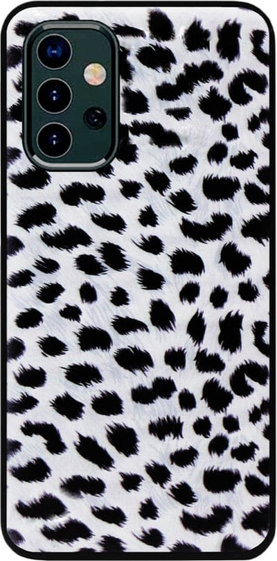 ADEL Siliconen Back Cover Softcase Hoesje Geschikt voor Samsung Galaxy A32 (5G) - Luipaard Wit