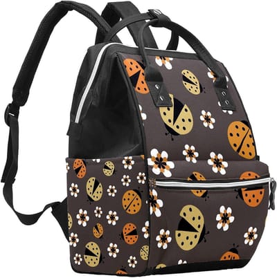 Luiertas Rugzak - Babytas Mummy - Baby Verzorging - Grote Capaciteit - Multifunctioneel - Bruin Patroon