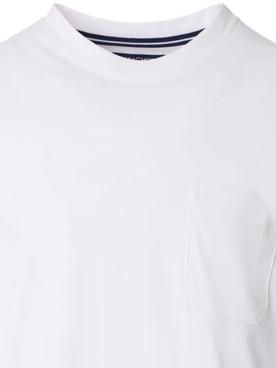 Casa Moda T-shirt Met Borstzak 913699100-000 Wit - L