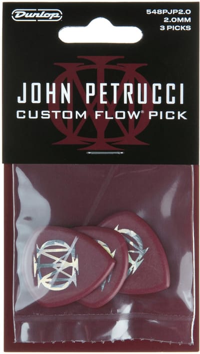 Jim Dunlop Signature - John Petrucci Plectrums - Flow - Ultex 2,00 mm - Player's Pack