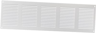 Wandrooster RVS met Inox Insectenwering - Afvoerluchtrooster Weerbestendig 500x115 mm