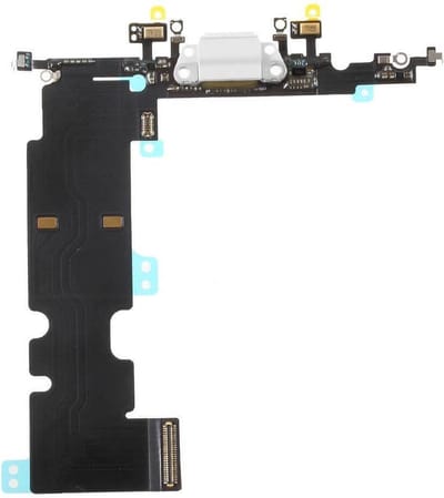 Dock Connector Flexkabel Geschikt voor Apple iPhone 8 Plus – Premium – Wit