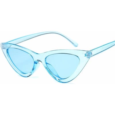Vintage Cateye Zonnebril Dames Retro Kleine Kattenoog Zonnebrillen Designer Kleurrijke Brillen Voor Vrouwen Oculos De Sol As Picture
