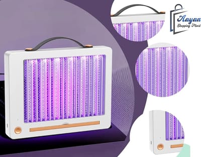 UV Muggenlamp Elektrische Insectenval met Oplaadbare Batterij – insectenlamp – muggenlamp voor binnen – muggenspray – muggenstekker – muggennet – 64543