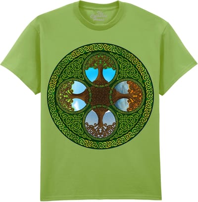 Levensboom Seasons Tree Of Life The Coloured House T-shirt M