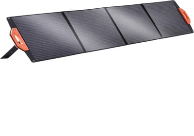 Rolu Draagbaar Zonnepaneel – Opvouwbaar Zonnepaneel – 120W – Waterbestendig - Compatibel Met Powerstations – Draagbaar & Opvouwbaar
