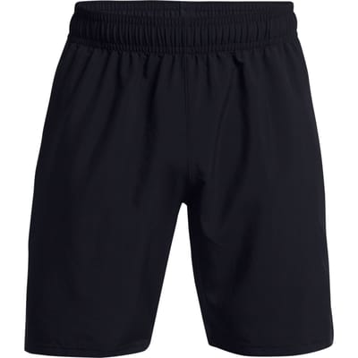 Under Armour UA Tech Woven Wordmark Short-BLK Heren Sportbroek - Zwart - Wit