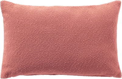 Dutch Decor JULIO - kussenhoes outdoor 40x60 cm - waterafstotend en uv-bestendig - Old Rose - roze