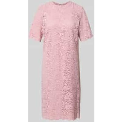 relaxed fit cocktailjurk met viscose model 'Darlene'