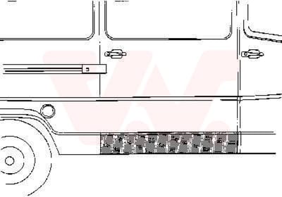 Van Wezel - ACHTER SCHERM VOOR MERCEDES BENZ BUS 207-410 1977-1995 ARC804884VWAN