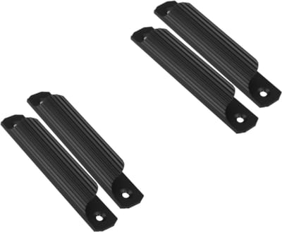 Oneay Set van 4 aluminium schuifdeurgrepen voor kasten en dressoirs, eenvoudig te installeren, veelzijdig, voor huis en keuken