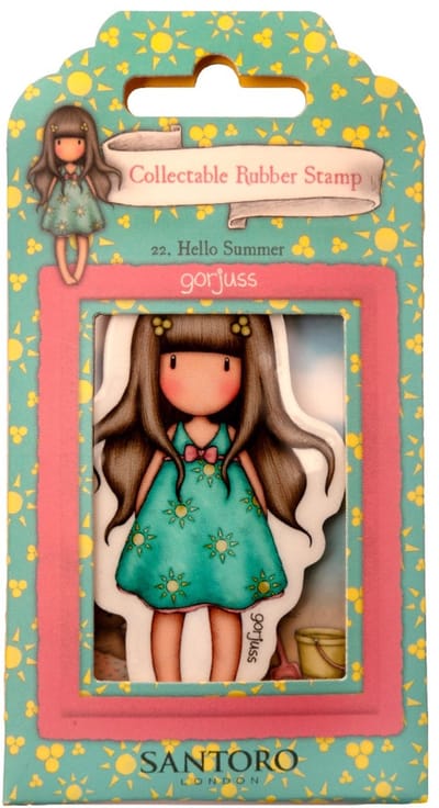 Gorjuss Cling stamp Hello summer nr. 684