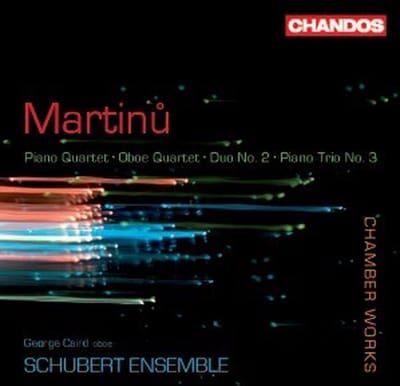 George Caird, Schubert Ensemble - Martinů: Chamber Works (CD)