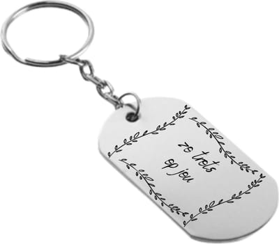 Akyol - zo trots op jou cadeau geschenk compliment sleutelhanger - Zo trots op jou - zo trots op jou cadeau geschenk compliment - zo trots op jou cadeau geschenk compliment - 54 x 29mm