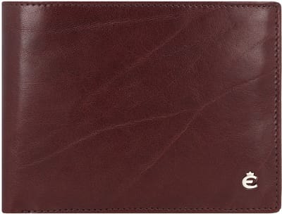 Esquire Toscana Portemonnee RFID-bescherming Leer 12.5 cm - Jongens - Horizontaal - coffee