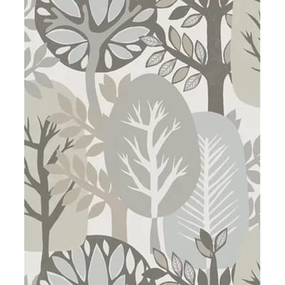 Vliesbehang Antibes An28280 - Lichtgrijs - Donkergrijs - Beige - 10,05 M X 53 Cm