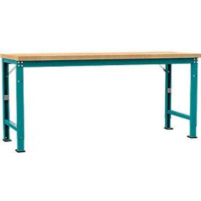 Manuflex werkbank Profi speciaal, tafelblad multiplex, 2000 x 700 mm, waterblauw