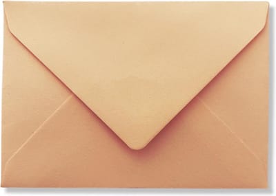 50 Luxe Enveloppen - C7 - beige - 8,1x11,4cm - 120 grams - Geschikt voor A7