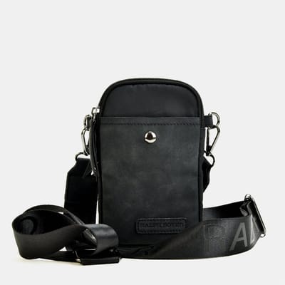 Dames Telefoontasje Zwart- Telefoon Tasje Veel Vakken - Dames Schoudertasje voor Telefoon - Crossbody Schouderband