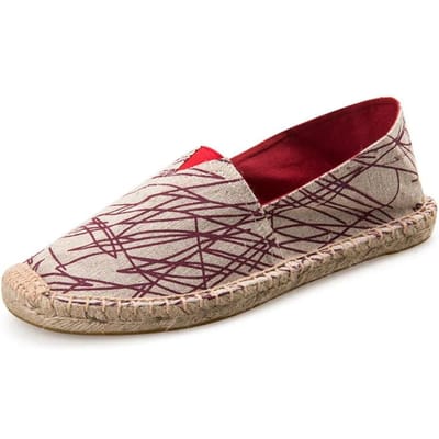 Heren Espadrilles Heren Patchwork Slip on Zomerschoenen Heren Loafers Ademend Canvas Herenschoenen Jute Gewikkeld Damesschoenen Unisex 36 brown