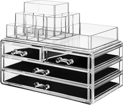Unyqoos ® Elegant en Ruimtebesparende Cosmetica Organizer met Multifunctionele Opbergmogelijkheden