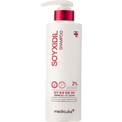 MEDICUBE Sojacydil Shampoo 490ml Haargroei Verzorging Versterking van de Hoofdhuid Voedende Shampoo white