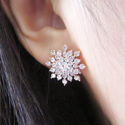 Populaire oorbellen met waterdruppels voor dames, elegant, met glinsterende CZ-kristallen, lange hangende oorbellen, modieuze sieraden voor bruiloften en feestjes. brown