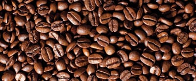 Fotobehang Coffee Beans  | PANORAMIC - 250cm x 104cm | 130g/m2 Vlies