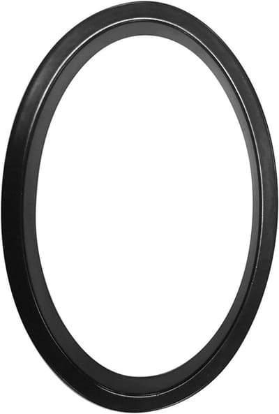 Huisnummer Plaat - Adresbord Deur - Huis Nummer - Drijvend Design - 125mm Hoog - Zwart