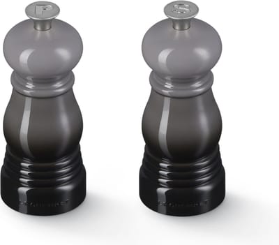 Le Creuset Mini Peper- en zoutset - Flint - 12 cm