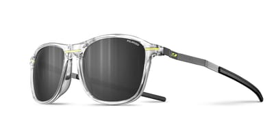 Julbo - UV Zonnebril voor heren - Fuse - Polarized 3 - Kristal, zwart & geel - maat L