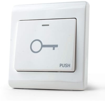 Deuruitgang Drukknop Kunststof 86x86 Elektrisch Slot Voor Toegangssystemen