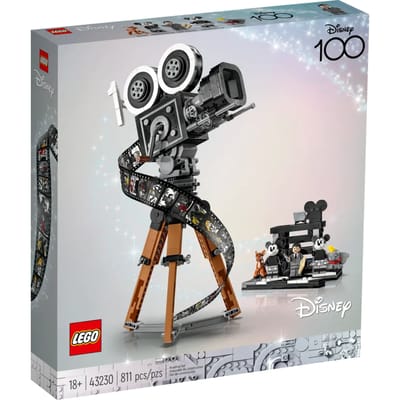 LEGO Disney Walt Disney eerbetoon – camera 100ste Verjaardag Set voor Volwassenen - 43230