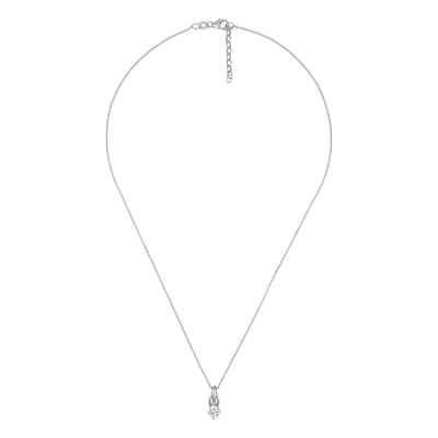 Orphelia Dames 925 Sterling Zilveren Ketting met Hanger - Zilver ZH-4763