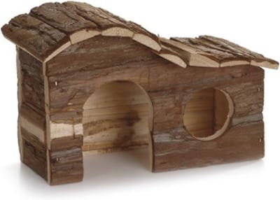 Beeztees Forest Arch Blokhut - Knaagdier - 26,5x16x13,5 cm