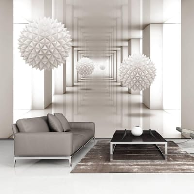 400cm X 280cm - Fotobehang - Poort naar de toekomst, Vliesbehang, in 5 maten, 3D look, voor woonkamer en slaapkamer, Instructie bijgesloten, zeer eenvoudig aan te brengen