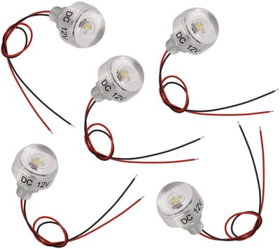 Golden crown - LED Inbouwverlichting - Mini Projector Lamp - Energiezuinig en Compact - Binnenverlichting - Sieradenkast en Trap - Schijnwerpers voor La...