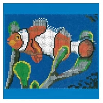 Stickit clownvis, ca. 2.220 steentjes, compatibel met Ministeck