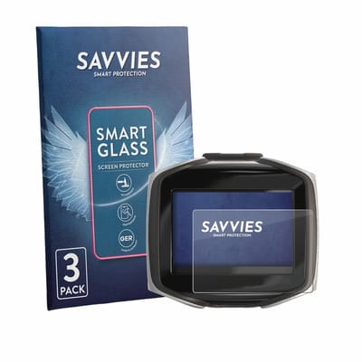 3 Stuks Savvies Screenprotector - geschikt voor Mares Quad CI - beschermfolie glas transparant