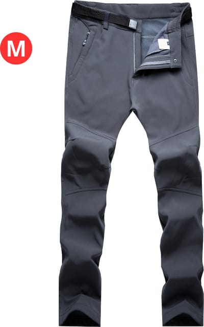 Bovista Skibroek - Skipak - Snowboard Broek - Winterbroek - Sneeuwbroek - Heren - Dames - Unisex - Wintersport - Donker Grijs M