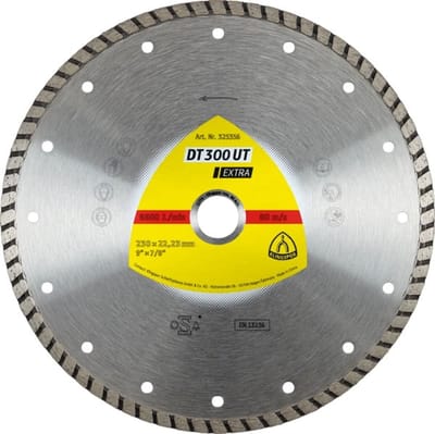Klingspor DT 300 UT Extra - Diamantschijf - Turbo Rand - 230mm