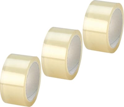 Verpakkingstape - Acryl - Transparant - 6 rollen