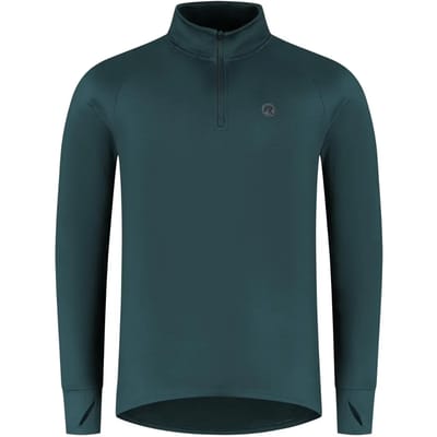 Rogelli Essential Heren Hardloopshirt - Lange Mouw - Duimgat - Blauw