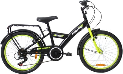 Kinderfiets Uniek 6Speed 20'' Black/Green