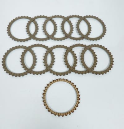 set van 11 koppelingsplaten voor suzuki 900 rf-r motorfiets vanaf 1994 nieuw