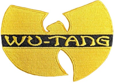 Wu-Tang Clan - Logo Patch - Geel