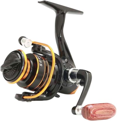 Mini Spinning Reel Ultralicht Metalen Vliegwiel voor Karper Vissen Zoetwater Zoutwater