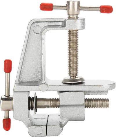 Draagbare Aluminium Mini Tafelklem voor Hobbyisten - Kleine Vise voor Juweliers en Kluswerk Tools
