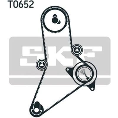 Distributieriemset SKF VKMA 02384