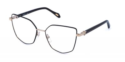 Just Cavalli VJC134 Oro rose' luc.c/parti nero luc 55/17/140 WOMAN Brilmonturen